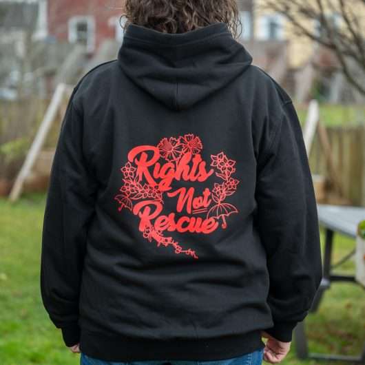Hoodie: Rights Not Rescue